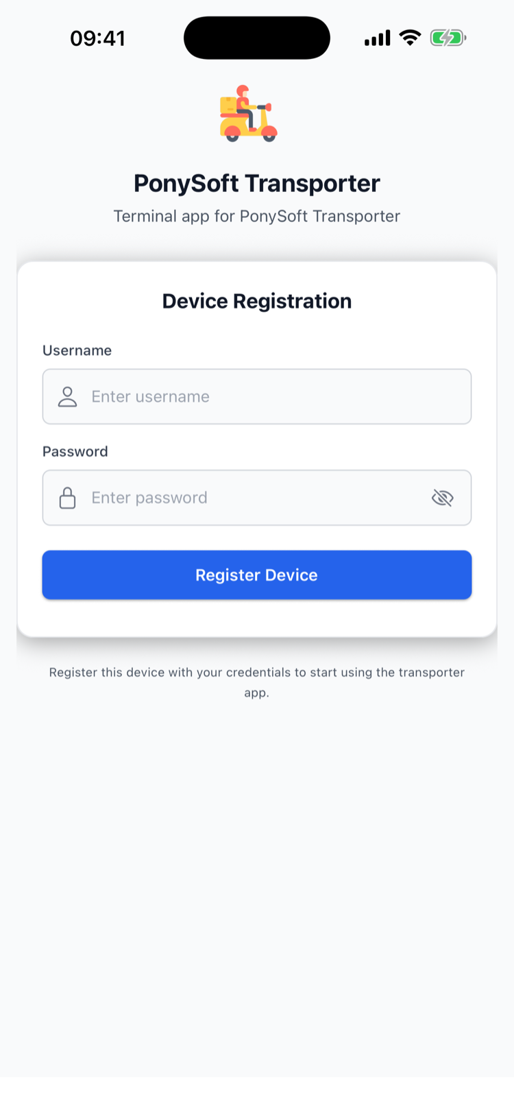 Secure device registration